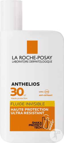 La Roche-Posay Anthelios Shaka Fluide IP30 Invisible Ultra-Résistant Visage Peau Sensible 50ml