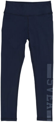 Svea Tights 2 Stripe, Navy