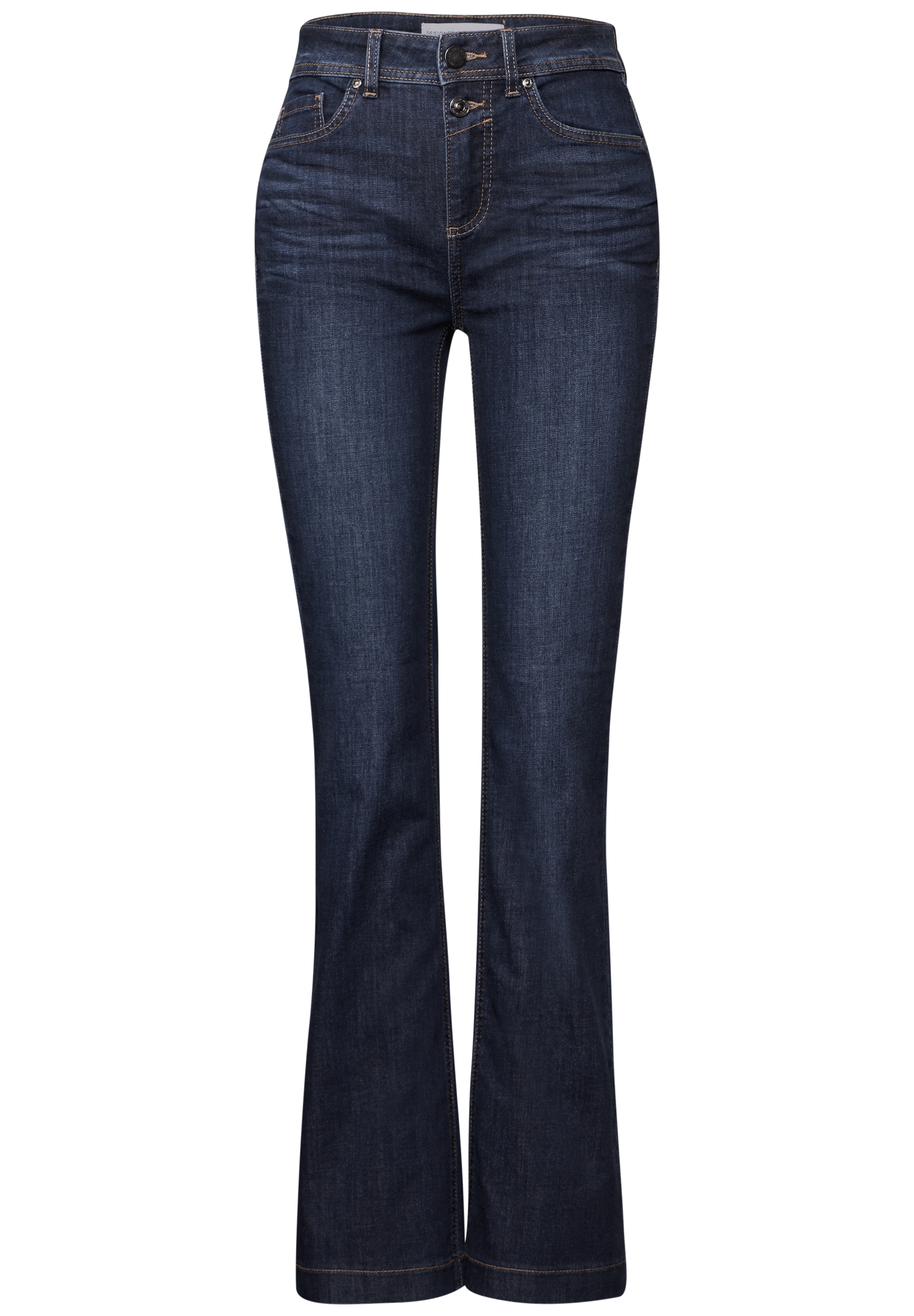 STREET ONE Bootcut-Jeans , im Five-Pocket Style
