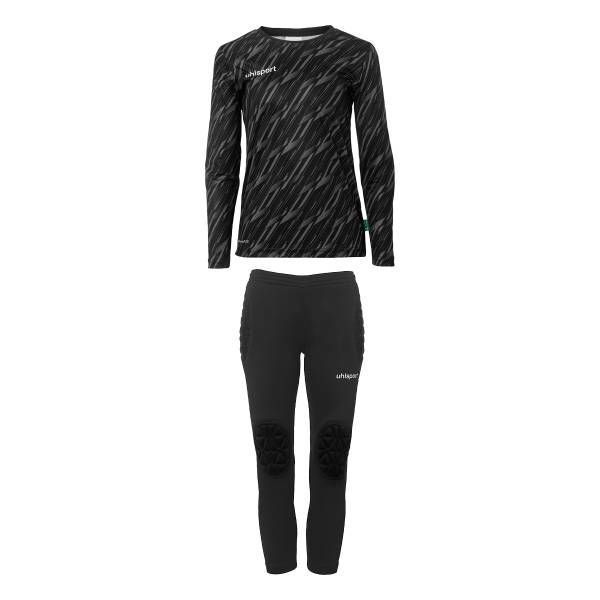 Uhlsport Kit pour Gardien Progressive - Noir Enfant