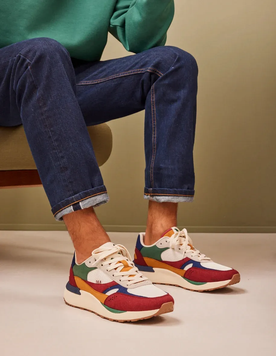 Baskets basses Anael M.Moustache