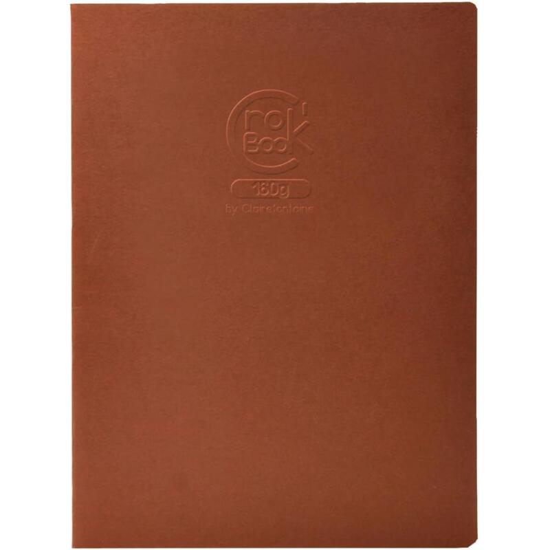 Crok'Book carnet piqué 20F 17x22cm 160g F - Aléatoire