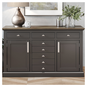 Greep Omer RVS-kleur 168mm