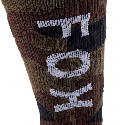 Chaussettes Fox FOX CAMO CREW - Vert / Noir