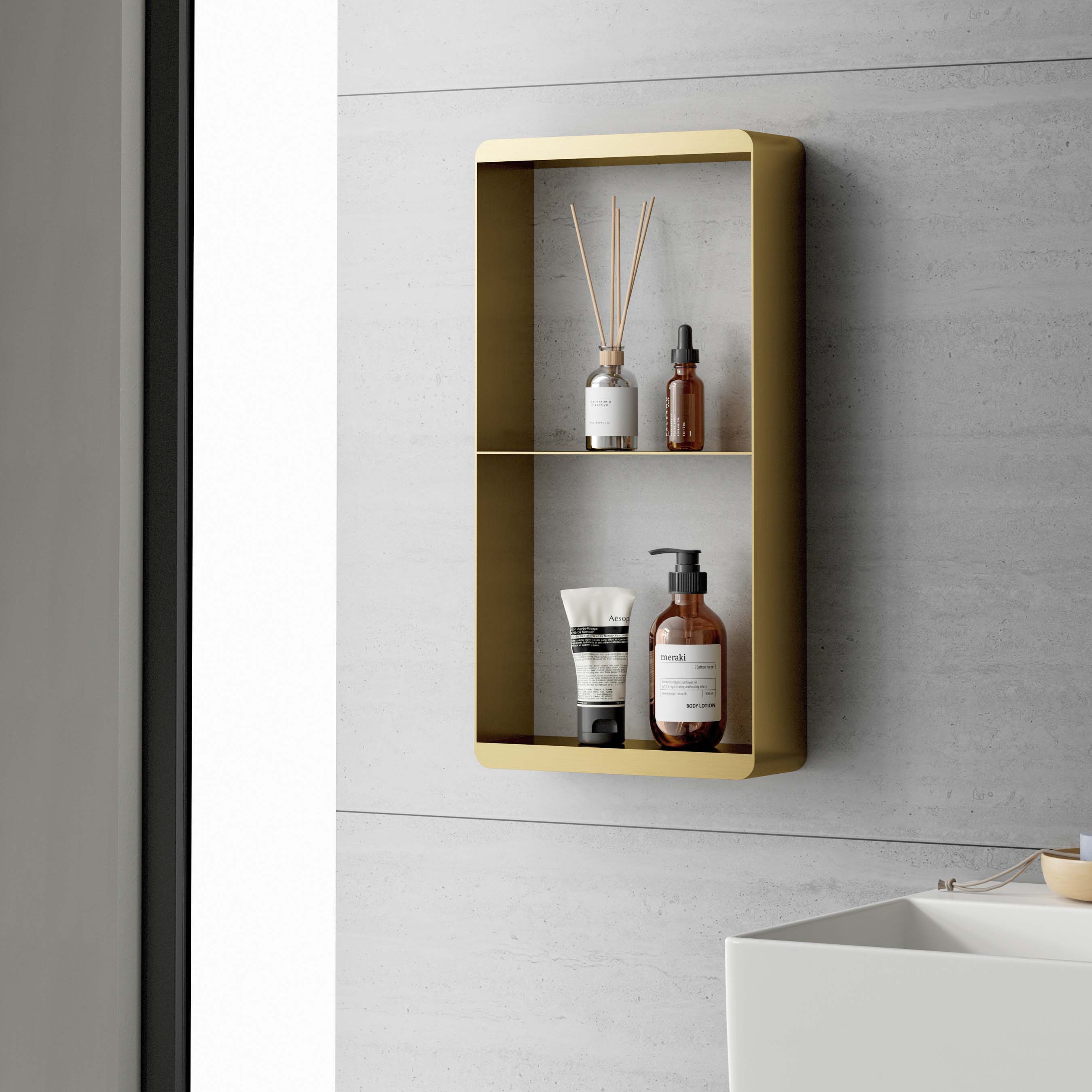 Best Design Soap Nancy doucherek 2 laags 50x25cm goud mat
