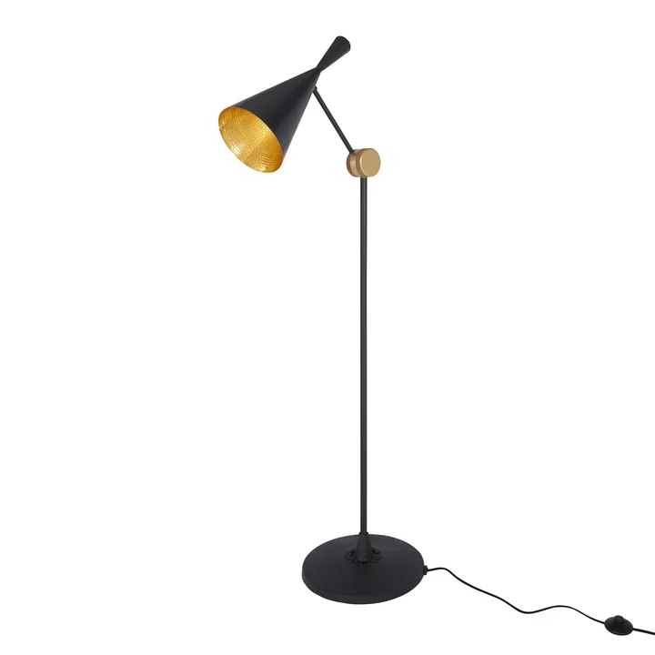 Tom Dixon - Beat LED Stehleuchte, schwarz