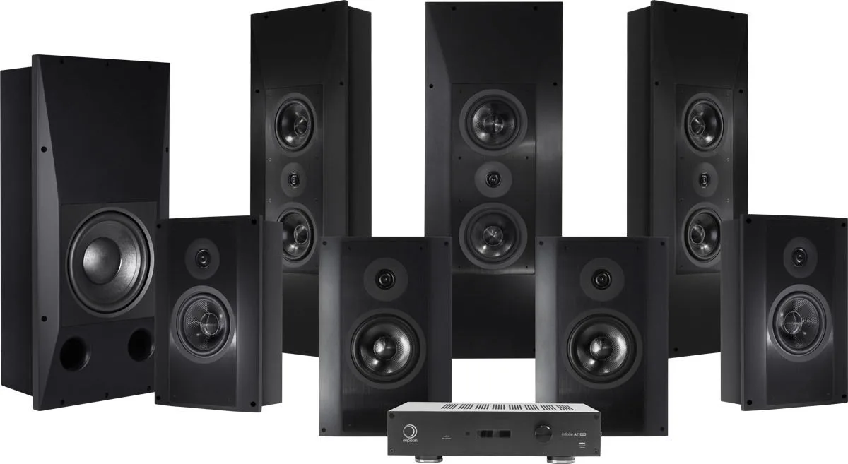 Elipson Infinite 7.1 Packs enceintes grand spectacle