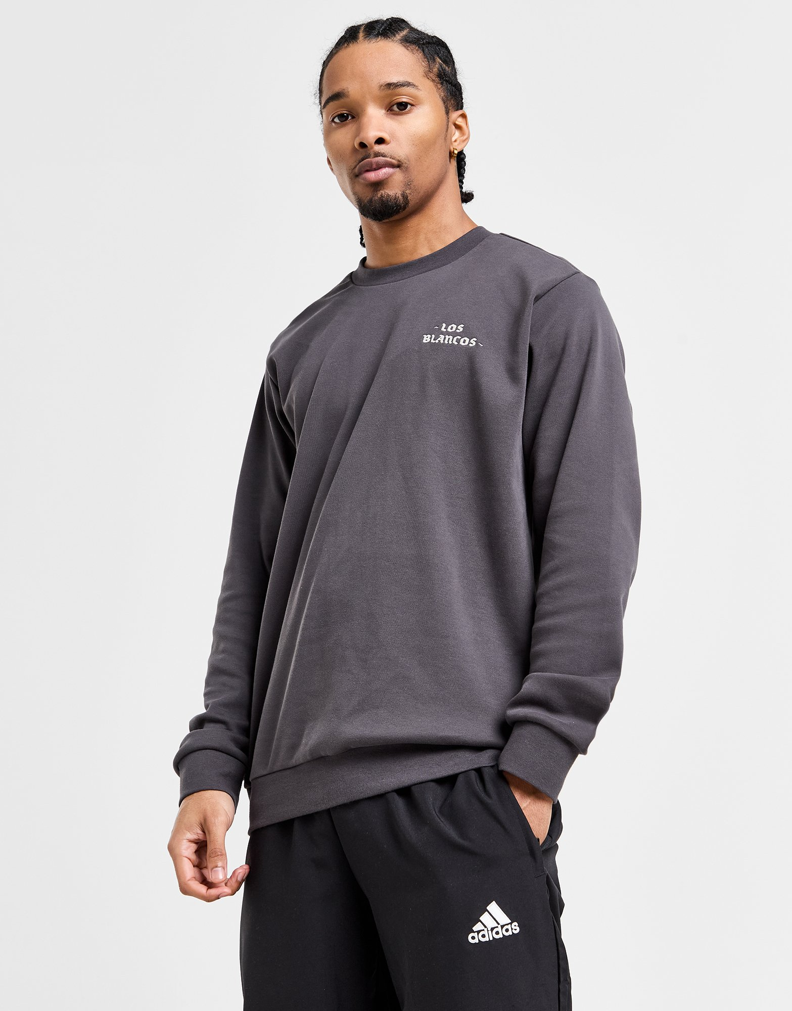adidas Sweat-shirt ras-du-cou Real Madrid Cultural Story