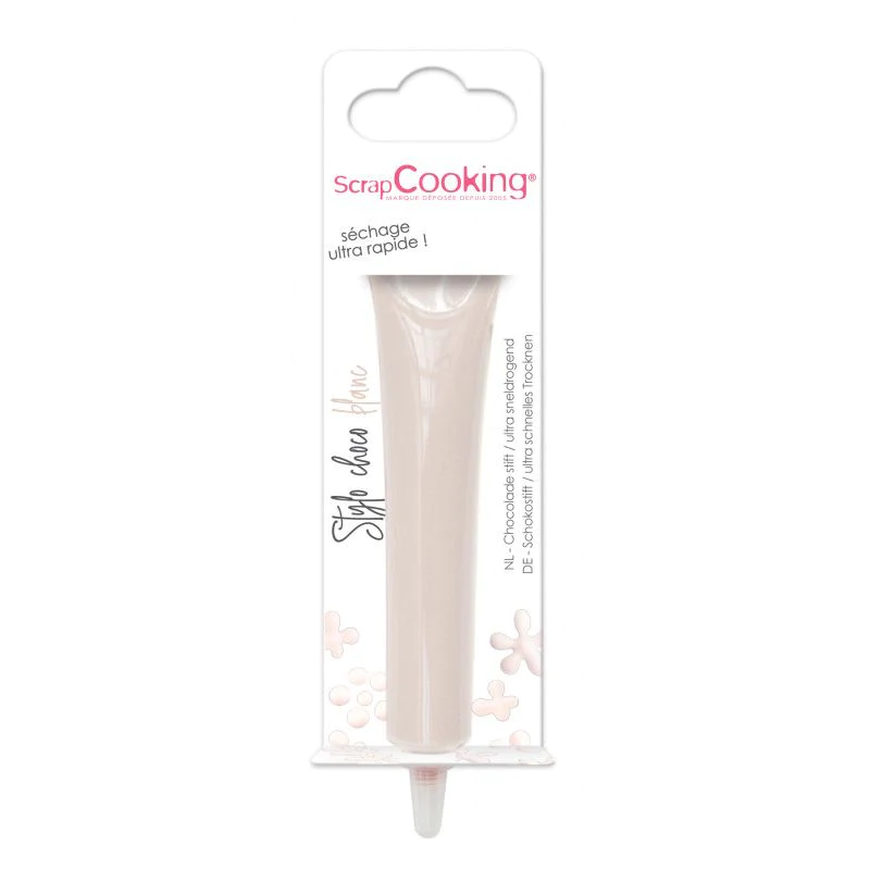 Stylo goût chocolat blanc 25g Scrapcooking