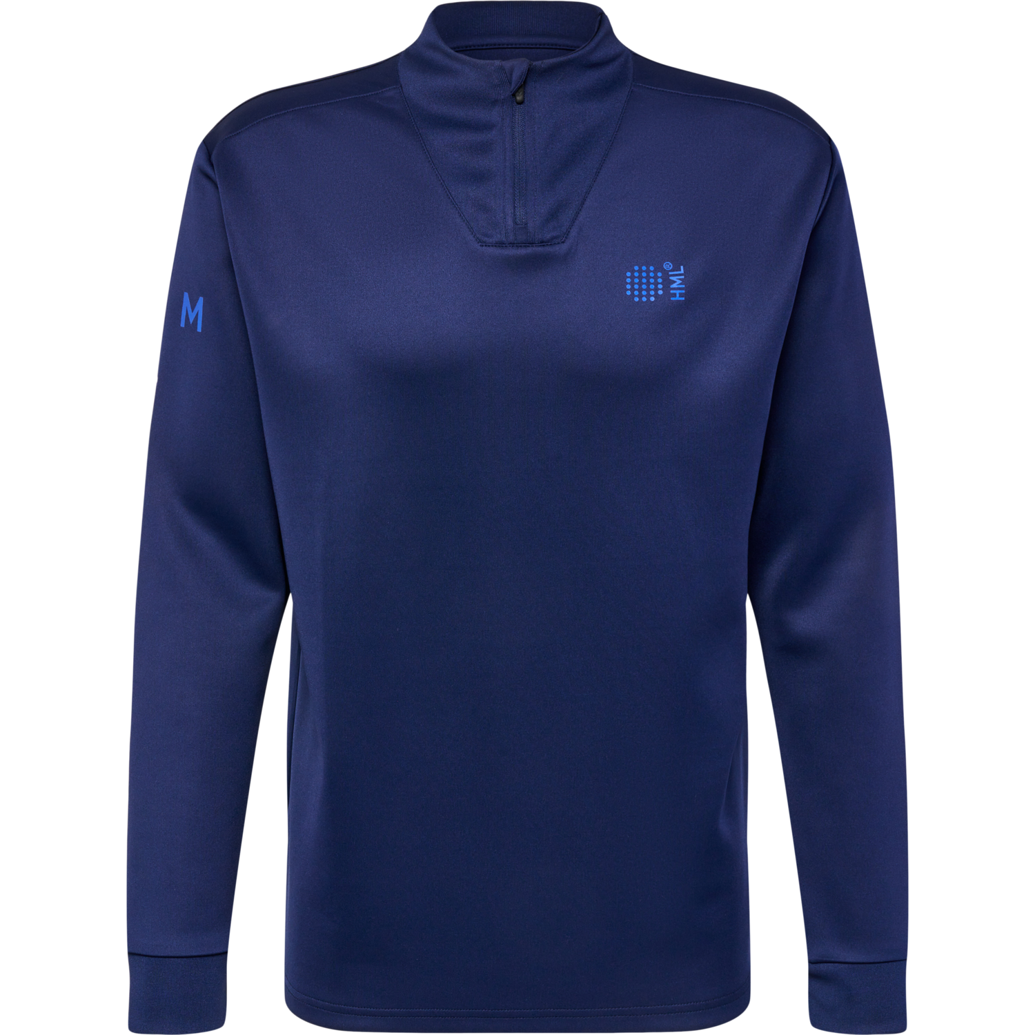 hmlCOURT HALF ZIP L/S