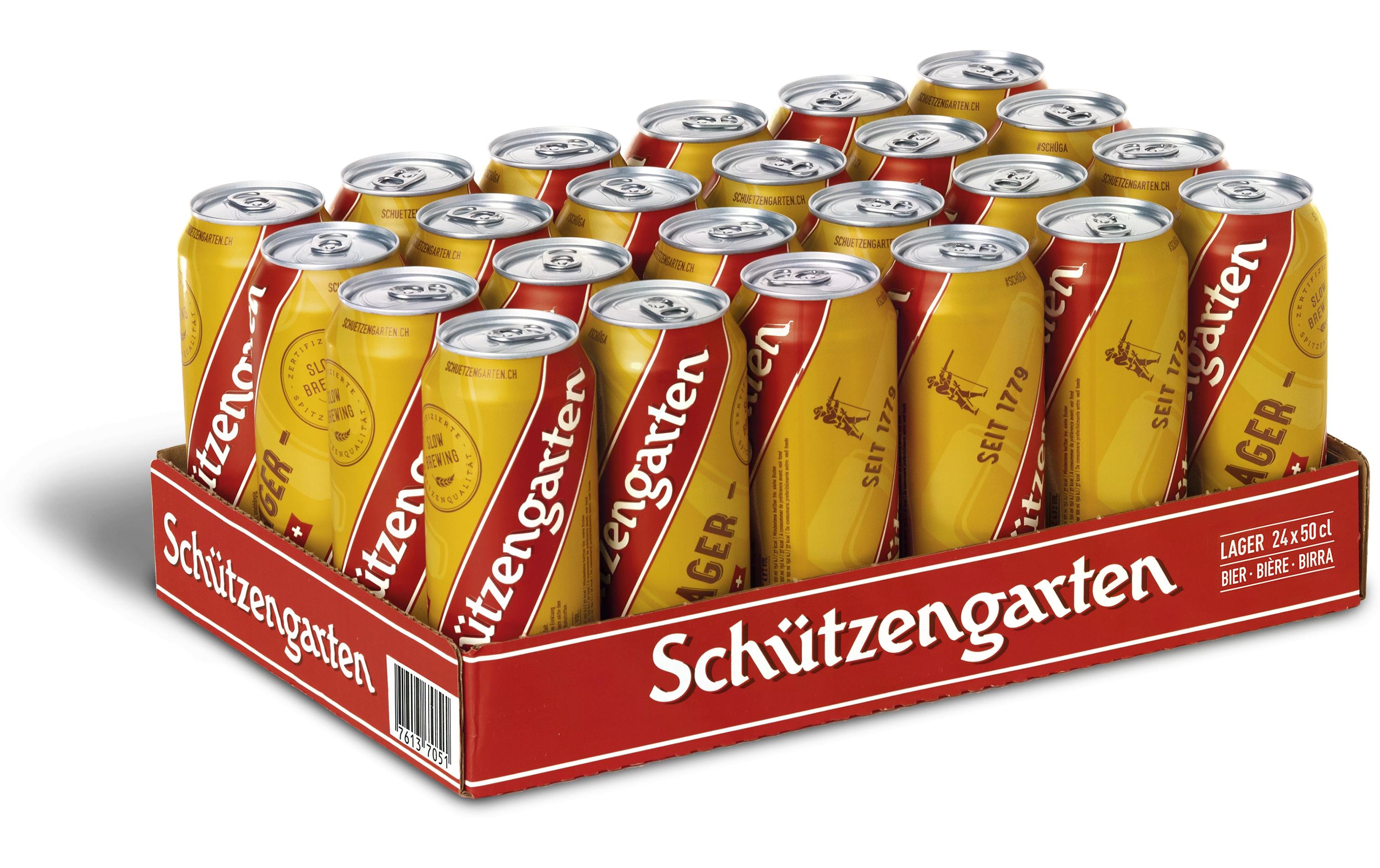 Bier Lager hell 24 x 0.5 lHelles Lagerbier