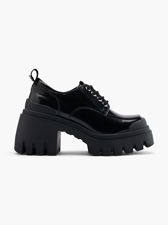 Buffalo Hochfront-Pumps Schwarz
