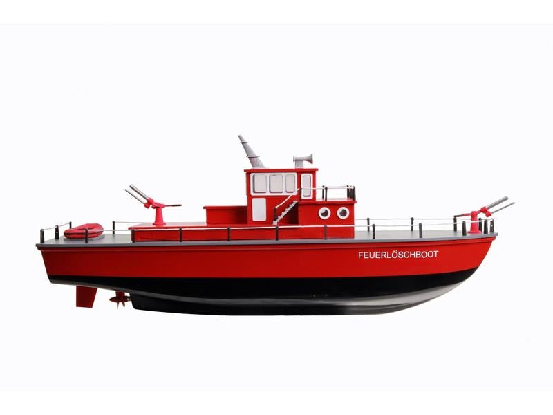 HACKER Model Production Feuerlöschboot Bausatz RC Feuerwehr Löschboot Bausatz