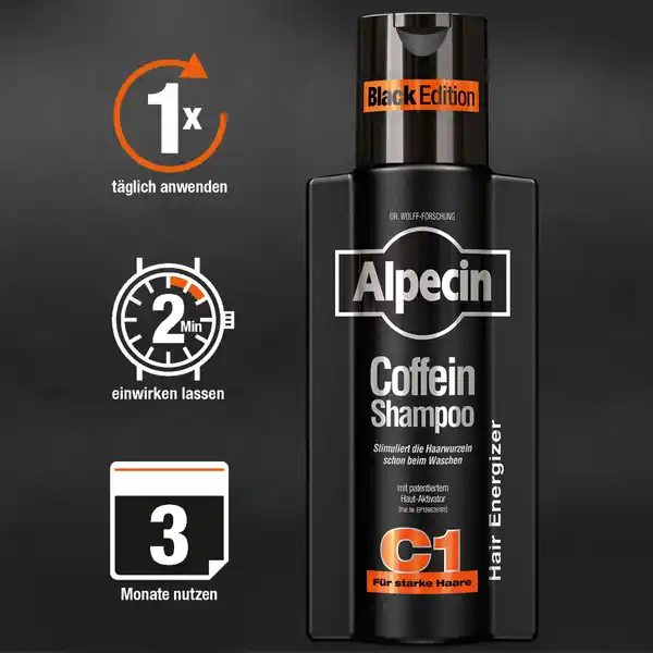 Coffein Shampoo C1 Black Edition