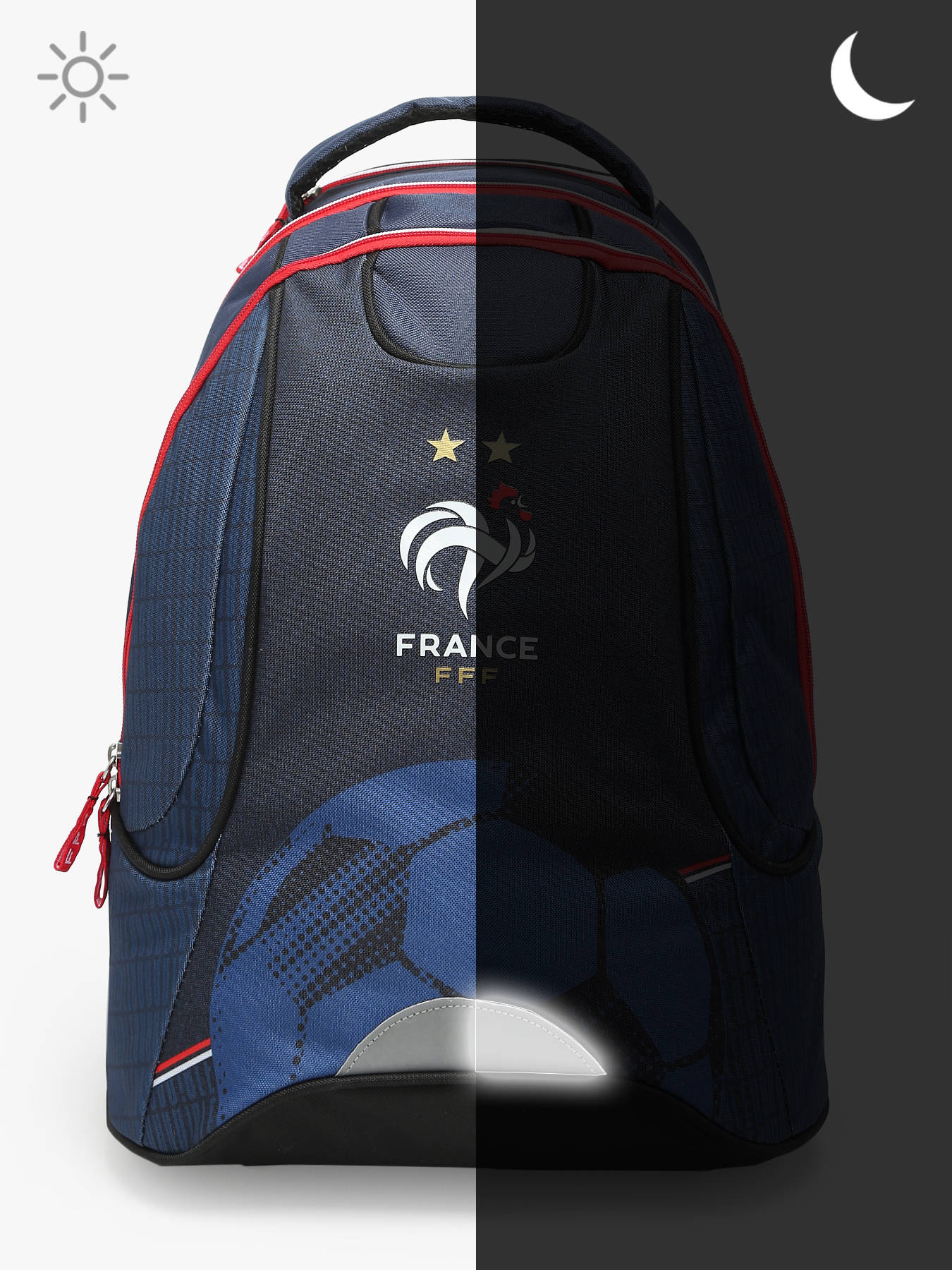 Sac a dos  roulettes 2 compartiments PARIS ST GERMAIN