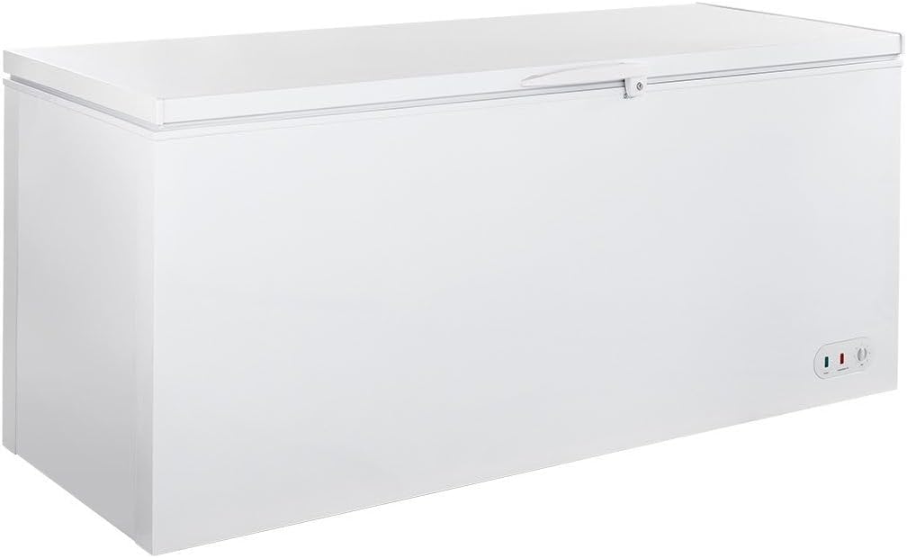 Gefriertruhe ECO 550 I Tiefkühltruhe 439L groß I abschließbar I Kühltruhe fahrbar und abschließbar I Gefriergerät -18°C bis -22°C