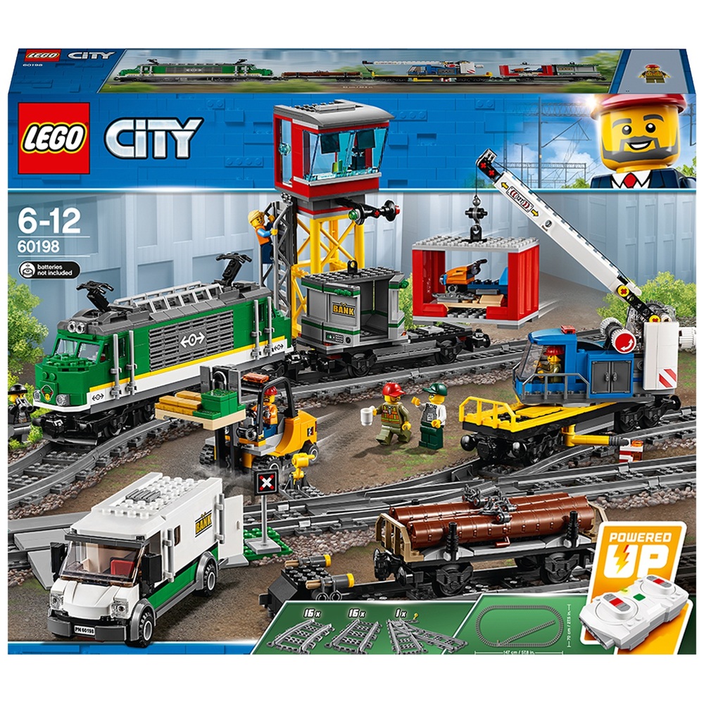 LEGO City 60198 Güterzug Spielzeug RC Elektrobatteriebetriebenes Set
