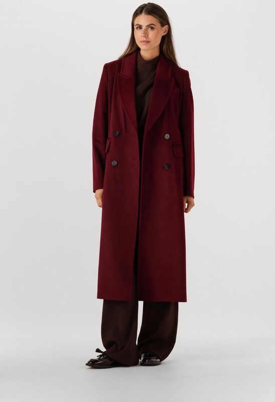 Beaumont - Tiffany Long Coat - Trenchcoat - Bordeaux