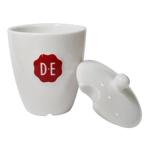 Douwe Egberts suikerpot - 14 cl - wit