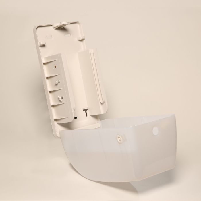 Pearl White Toiletrolhouder 431001 voor 2 doprollen (431001)