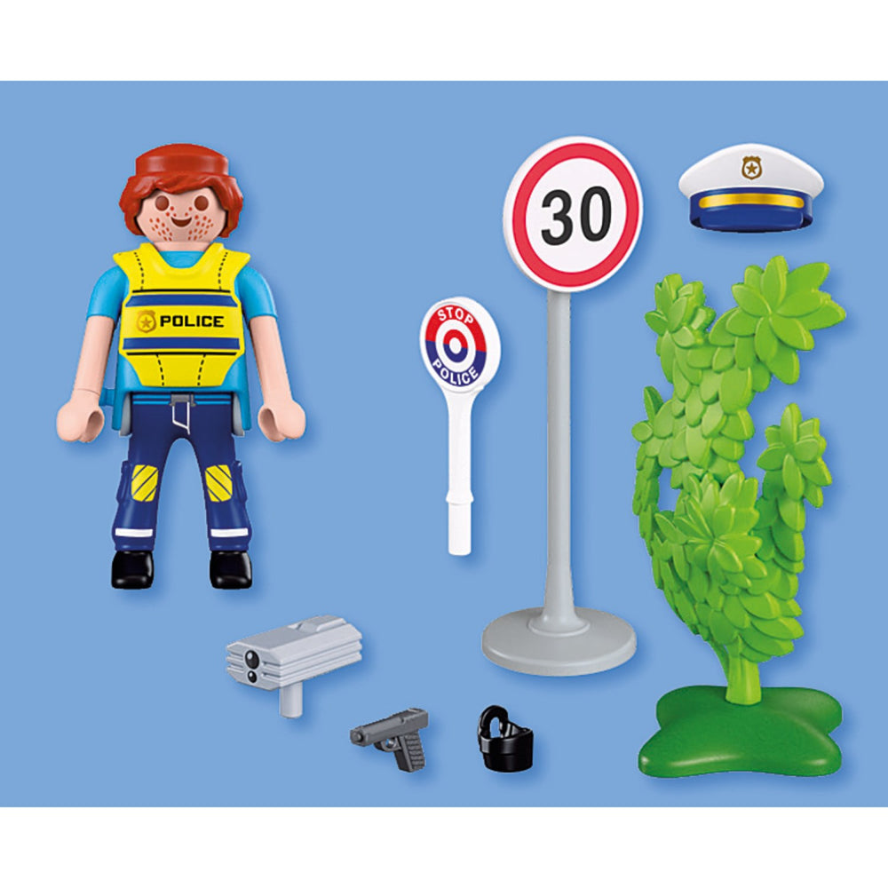 Køb Playmobil® Police Officer With Speed Detector