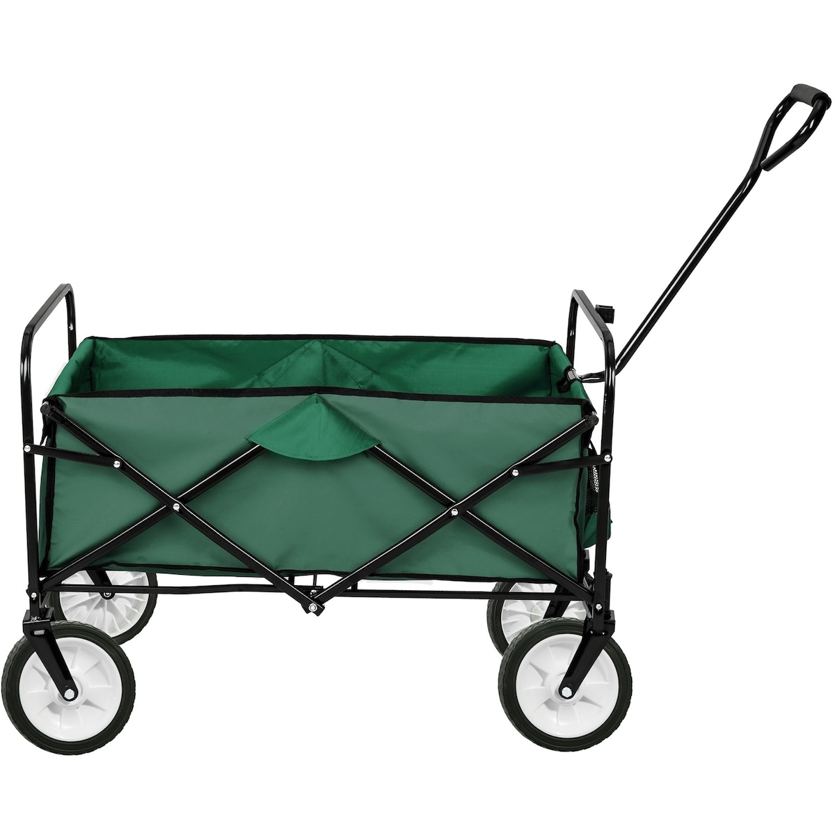 Sammenleggbar tralle, Lastekapasitet 80 kg - grønn