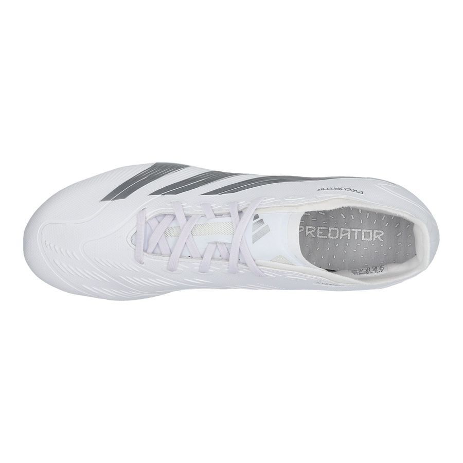 adidas Predator League MG Pearlized - Blanc/Argenté