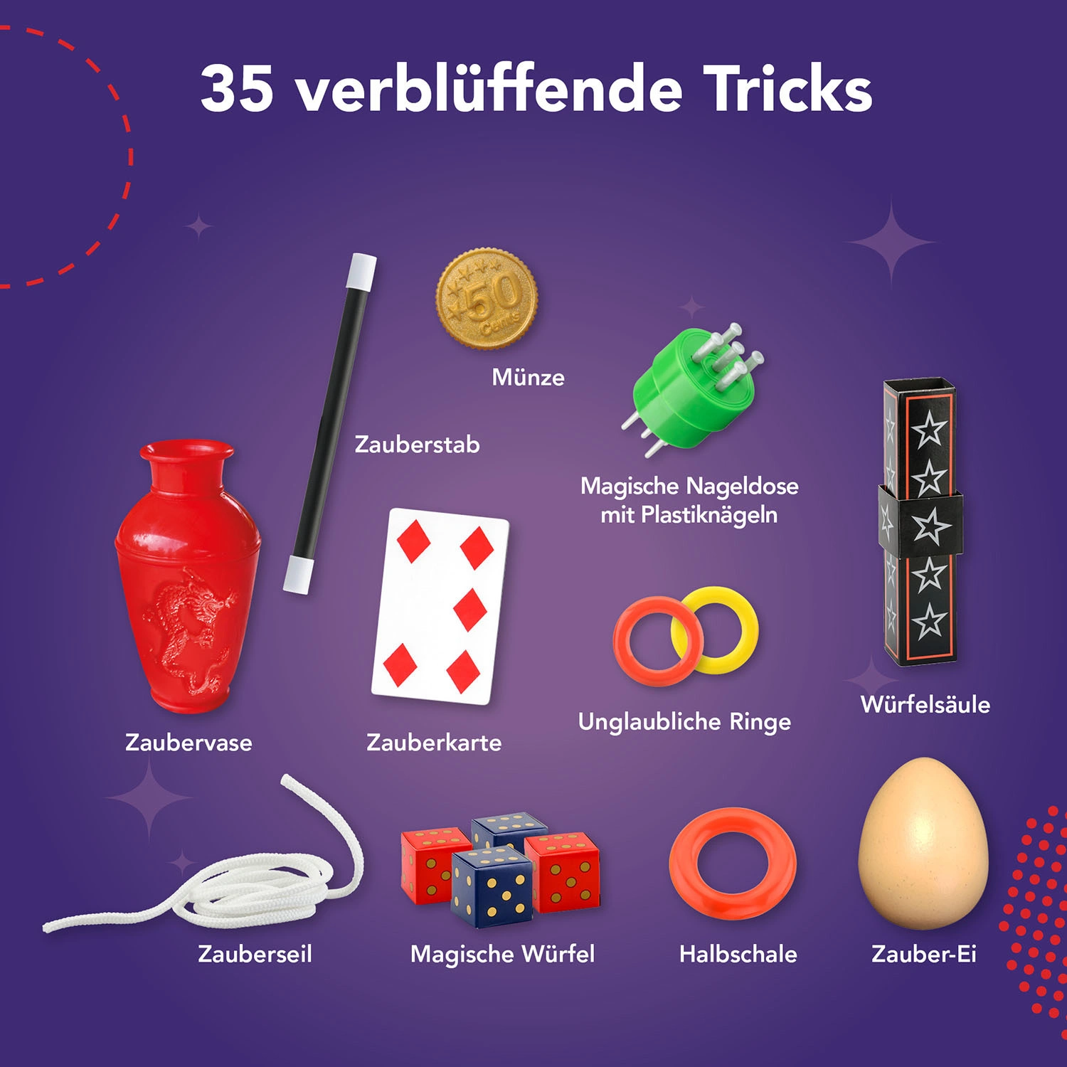 Zauberkasten DIE ZAUBERSCHULE MAGIC - SILBER EDITION