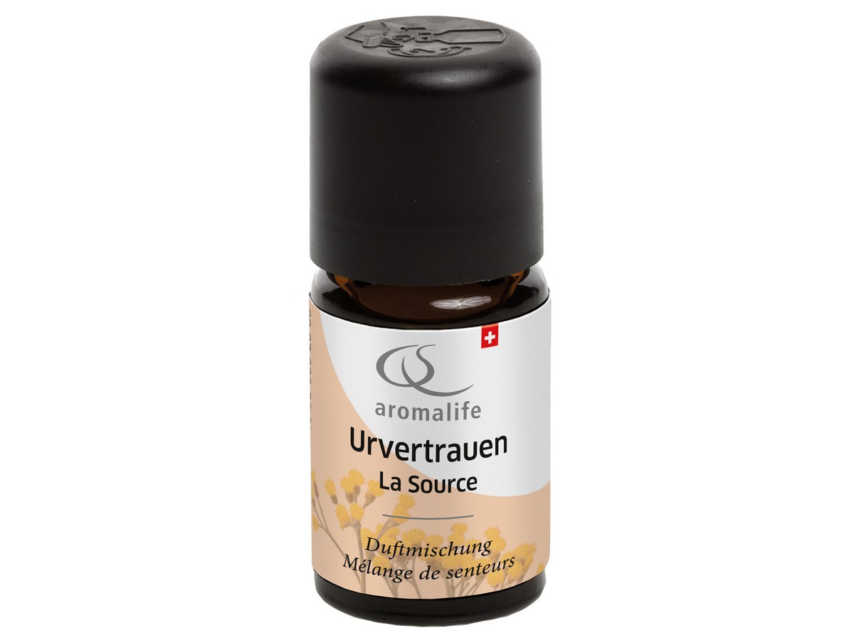 Aromalife Duftmischung Lebensglück<br>5 ml, Flasche, Ätherisches Öl, Urvertrauen