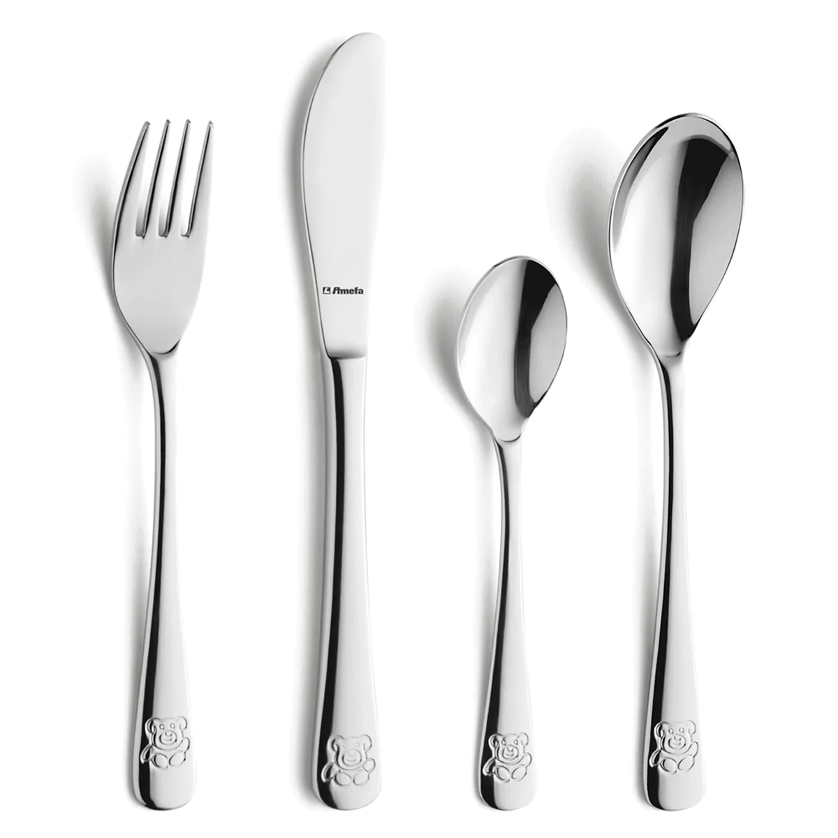 Ourson - Service 4 couverts enfants Amefa