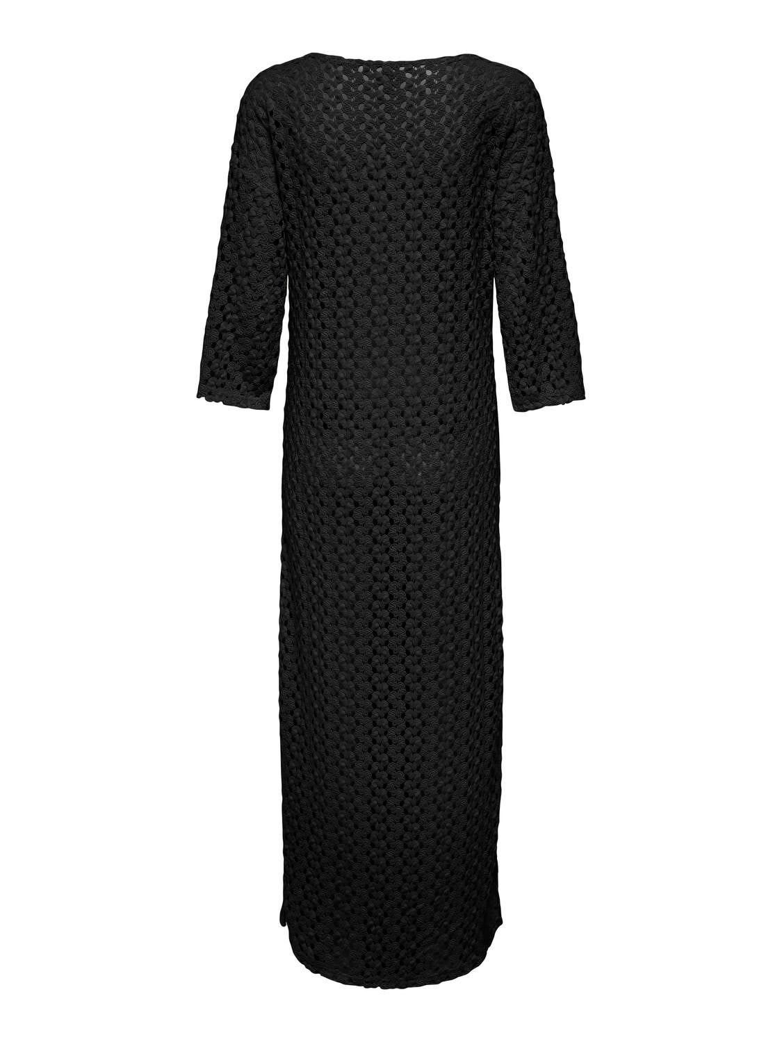 ONLLION Langes Kleid Black