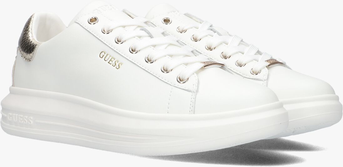 GUESS witte guess lage sneakers vibo