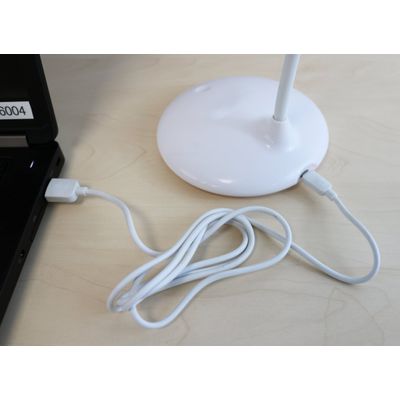 Unilux - Lampe de bureau sans fil Nelly - LED - blanc