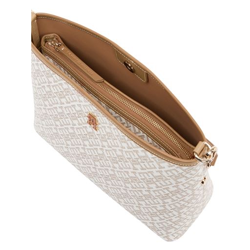 Tommy Hilfiger Monoplay Skuldertaske, Safari Canvas