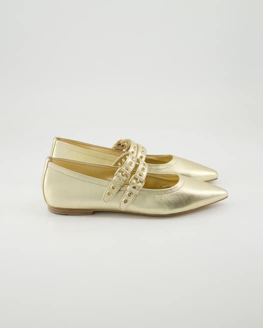 Kennel & Schmenger Greta Ballerinas in Gold