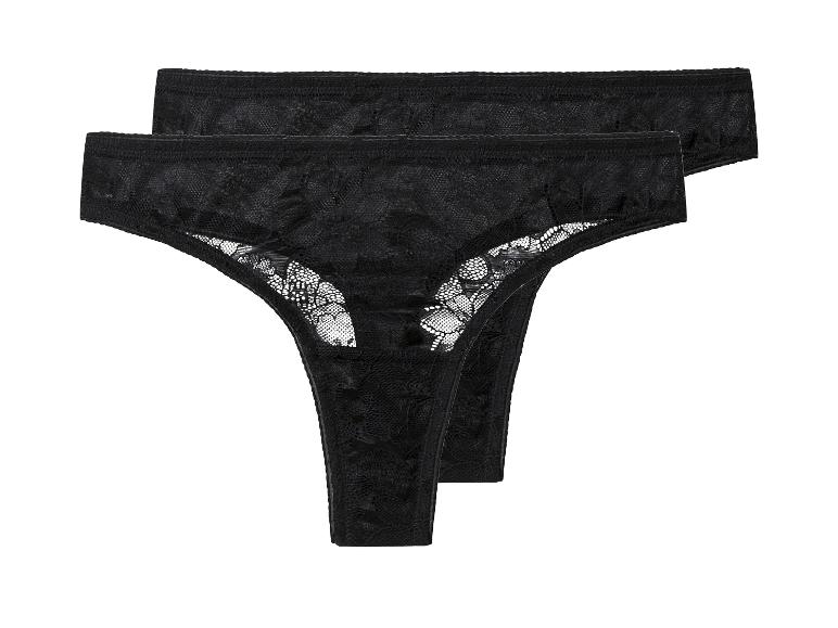 Set van 2 dames strings