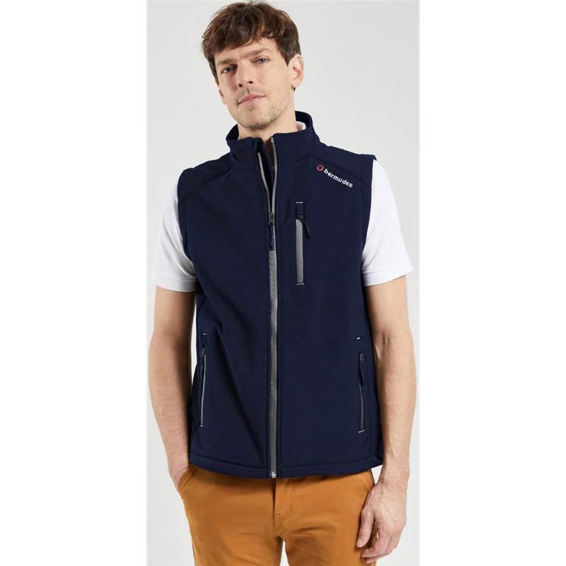 Softshell Sans Manche Homme Bermudes Sealine - Marine