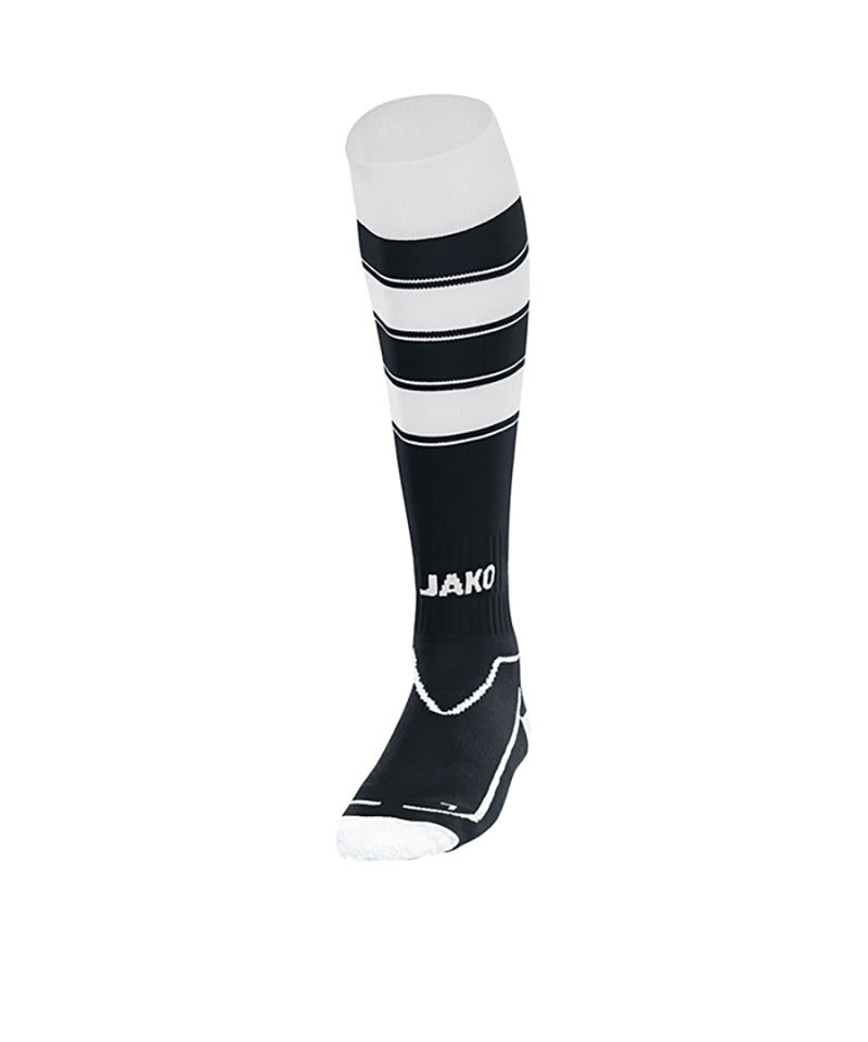 JAKO Celtic Stutzenstrumpf Schwarz Weiss F08