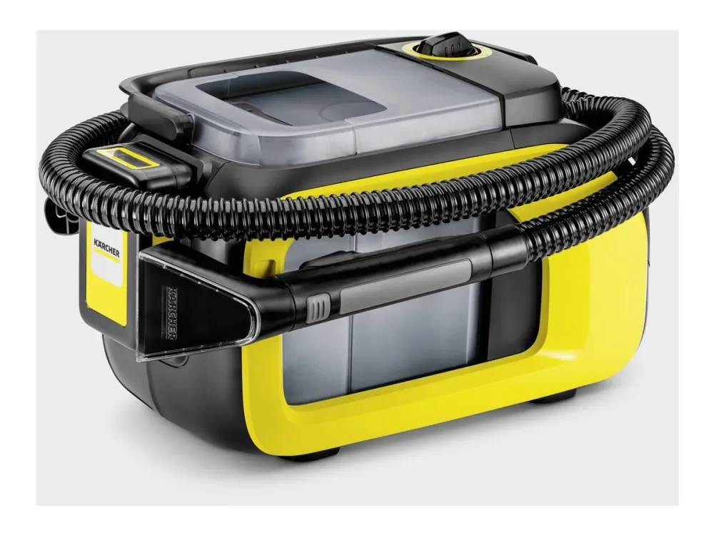 Kärcher SE 3-18 COMPACT - Støvsuger - beholder - uden pose - 1 batteri, inkluderet oplader