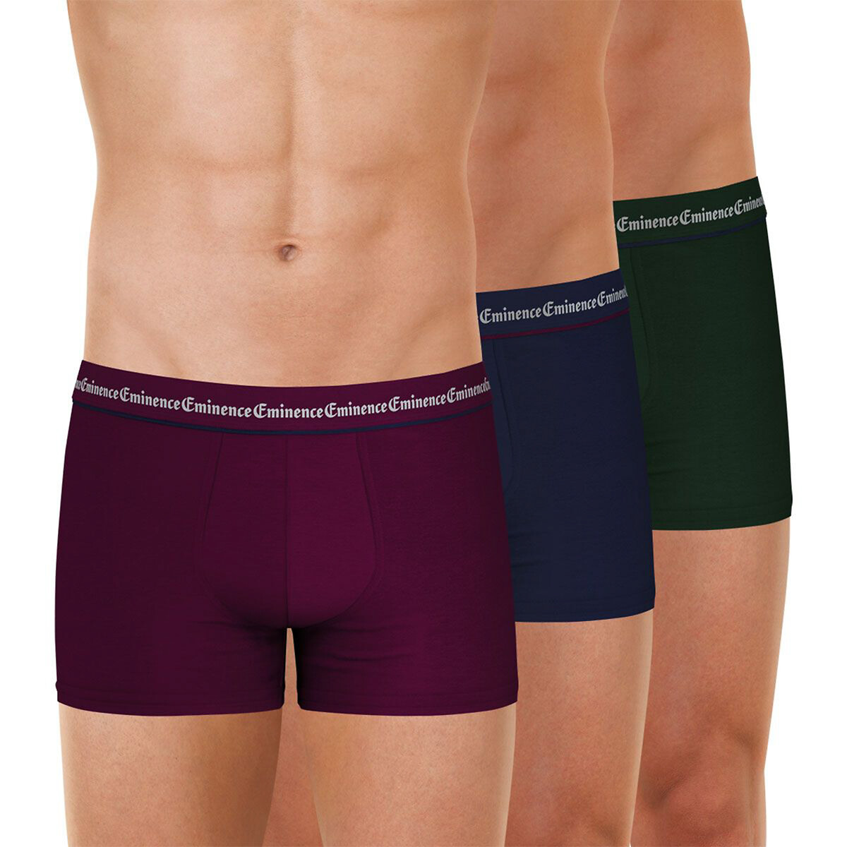 EMINÊNCIA<br>Conjunto de 3 cuecas boxer Trio Business
