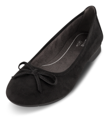 Jana Softline Ballerina Sort 8-22164-41