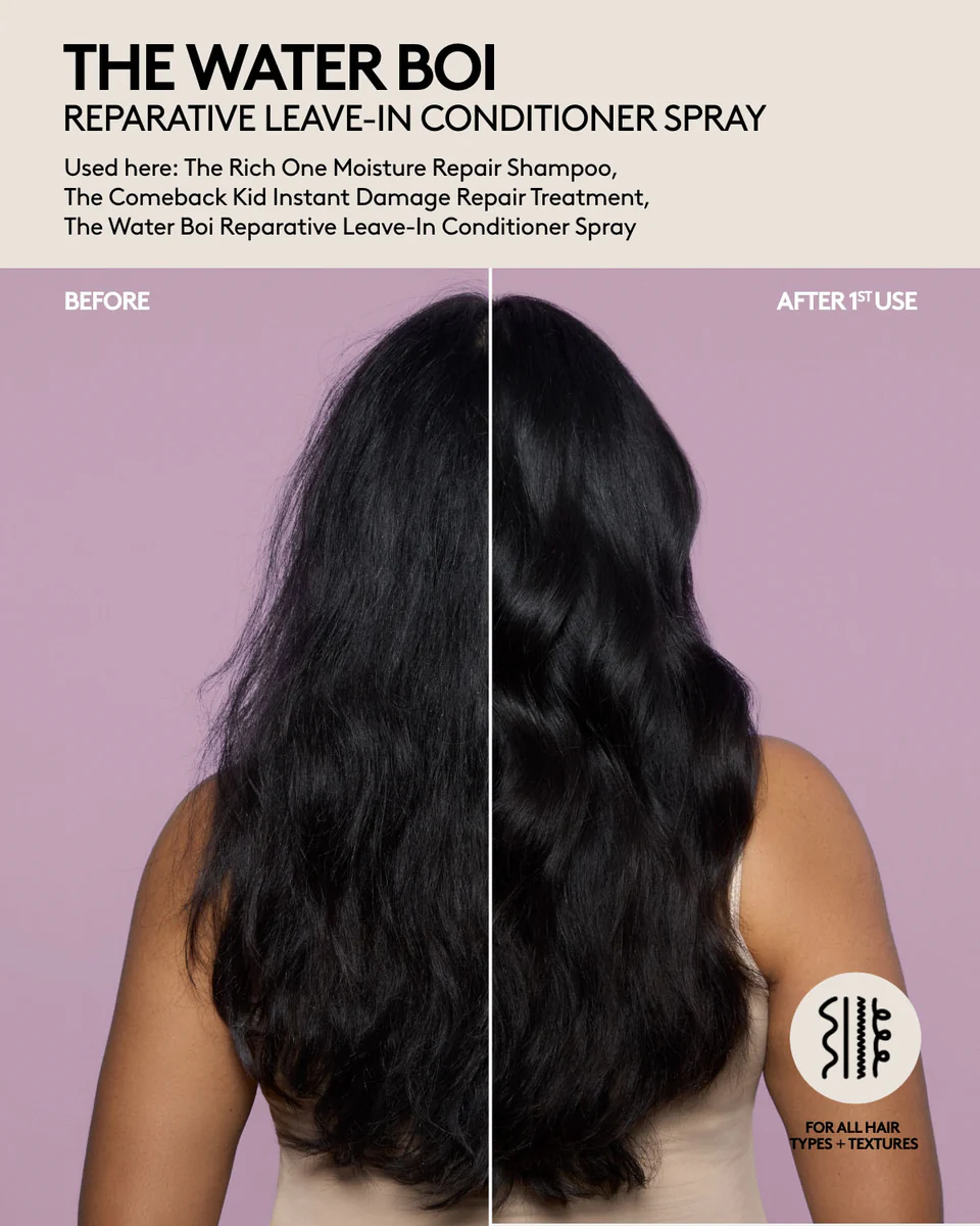 The Water Boi Reparative Leave-In Detangling Conditioner Spray