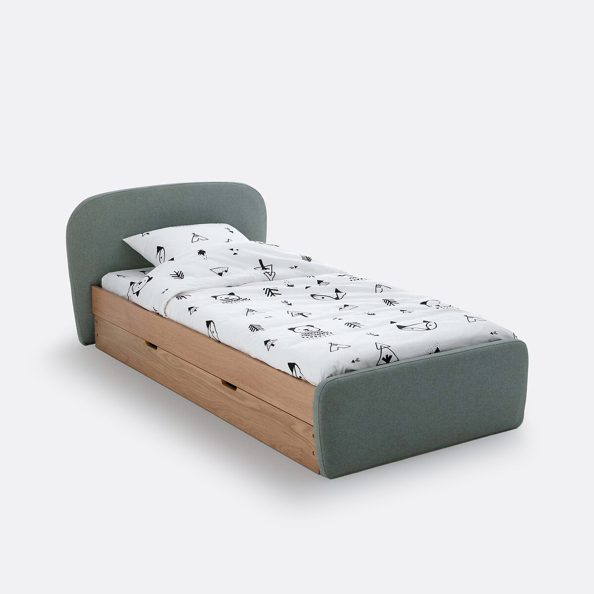 LA REDOUTE INTERIEURS<br>Cama de criança com estrado de ripas, Comète