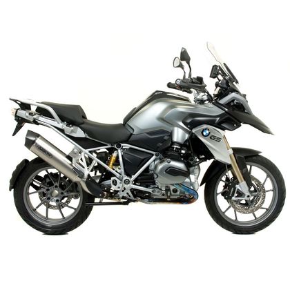 Silencieux Arrow Alu dark Maxi race-tech embout carbone