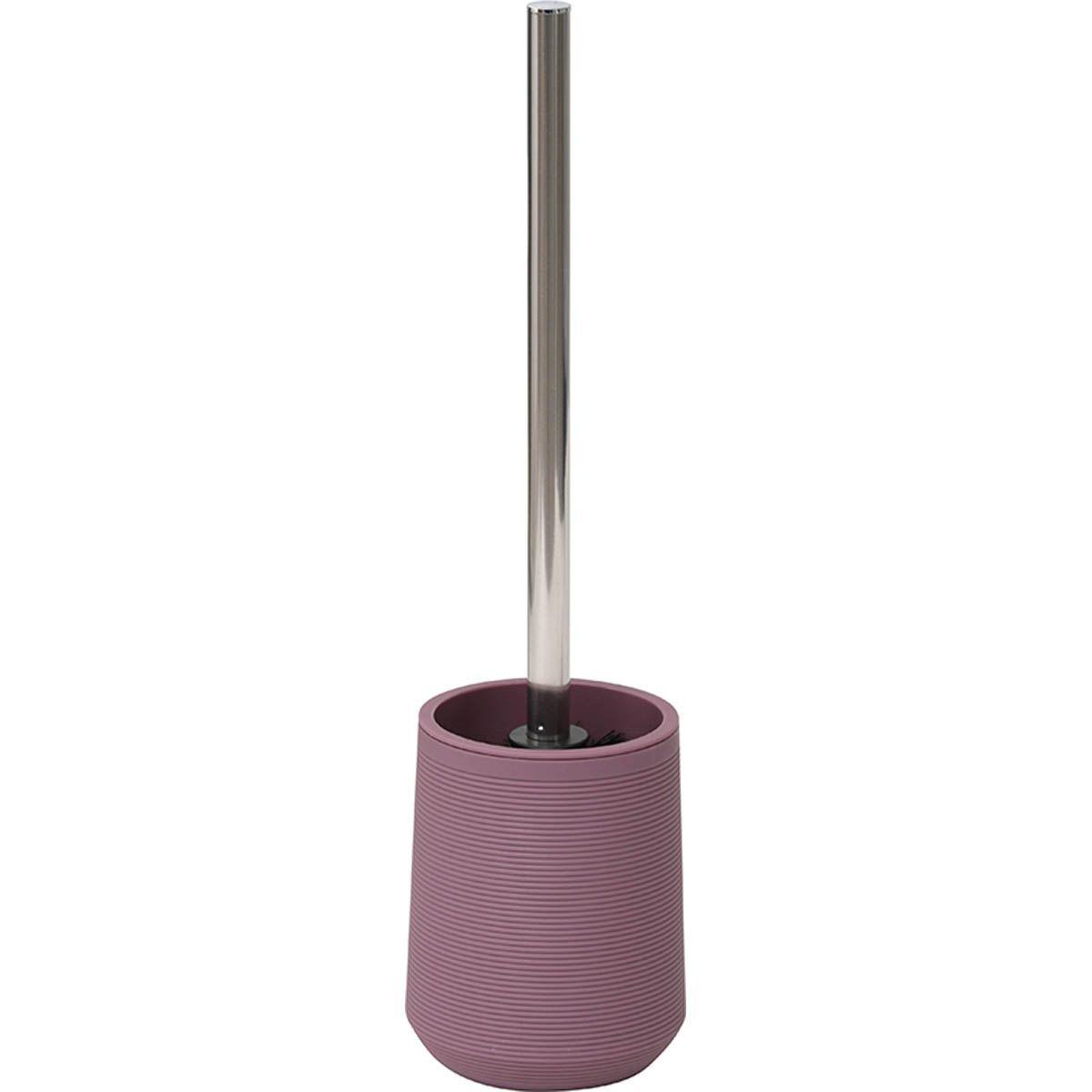 BROSSE WC STRIEE ABS ET RUBBER VIOLINE