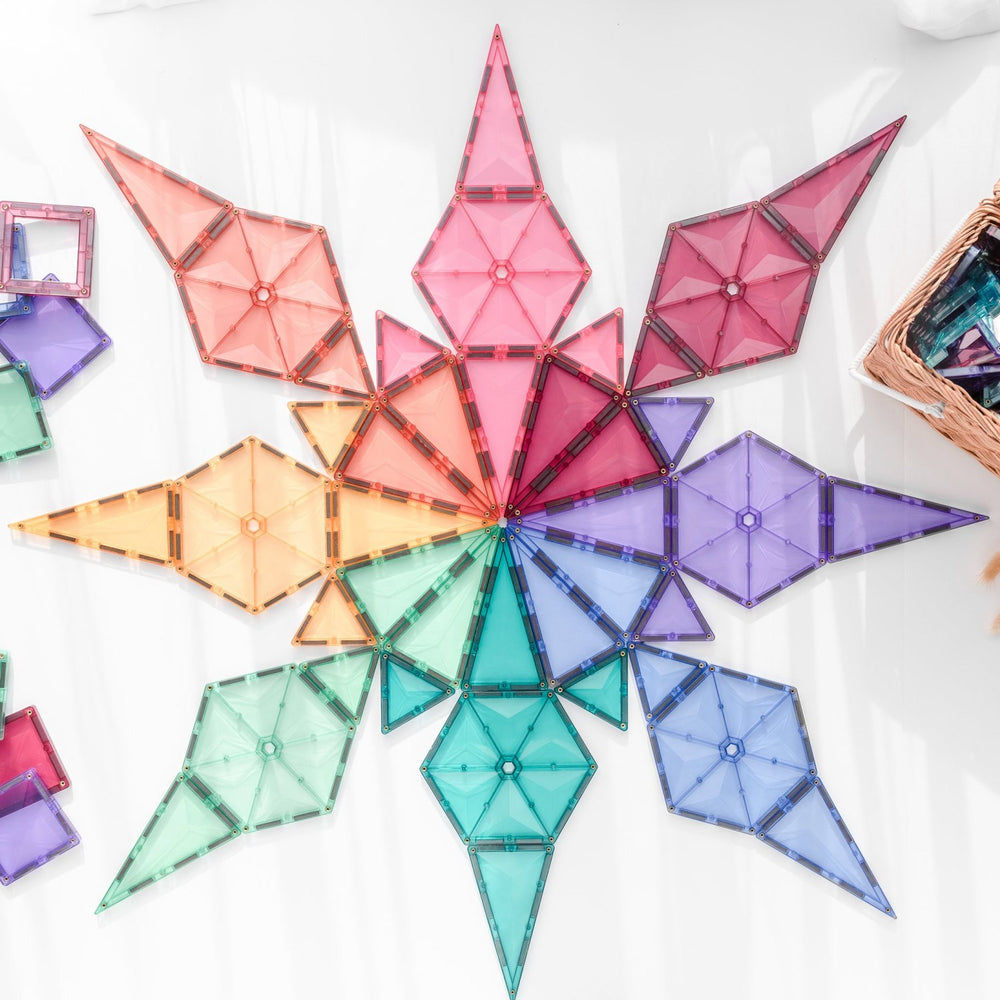 Køb Connetix Pastel Geometry Pak 40 Styks