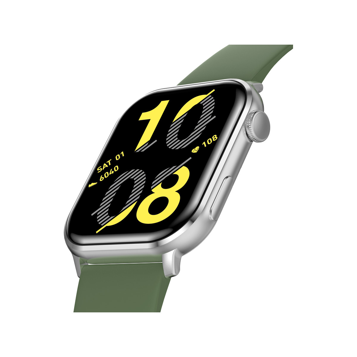 Montre SMARTY 2.0 training mixte connecté métal noir bracelet silicone