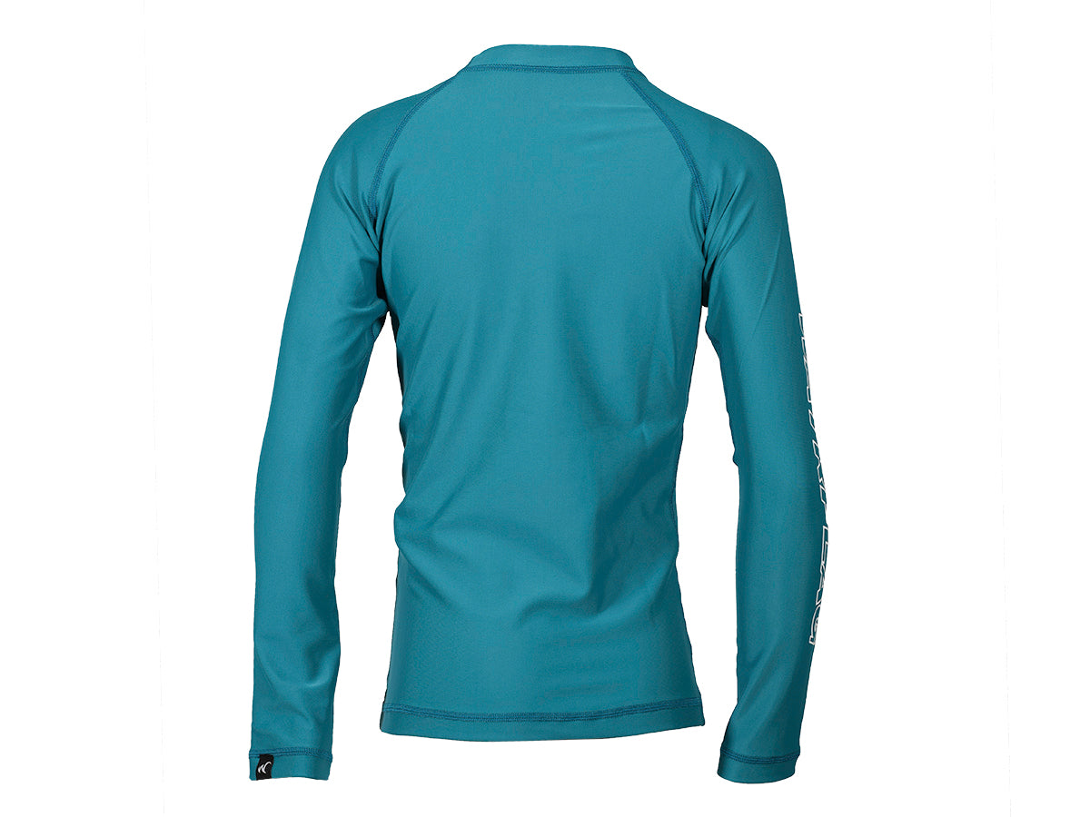 Watrflag Malaga lange mouw UPF 50+ Petrol Kids Rashguard