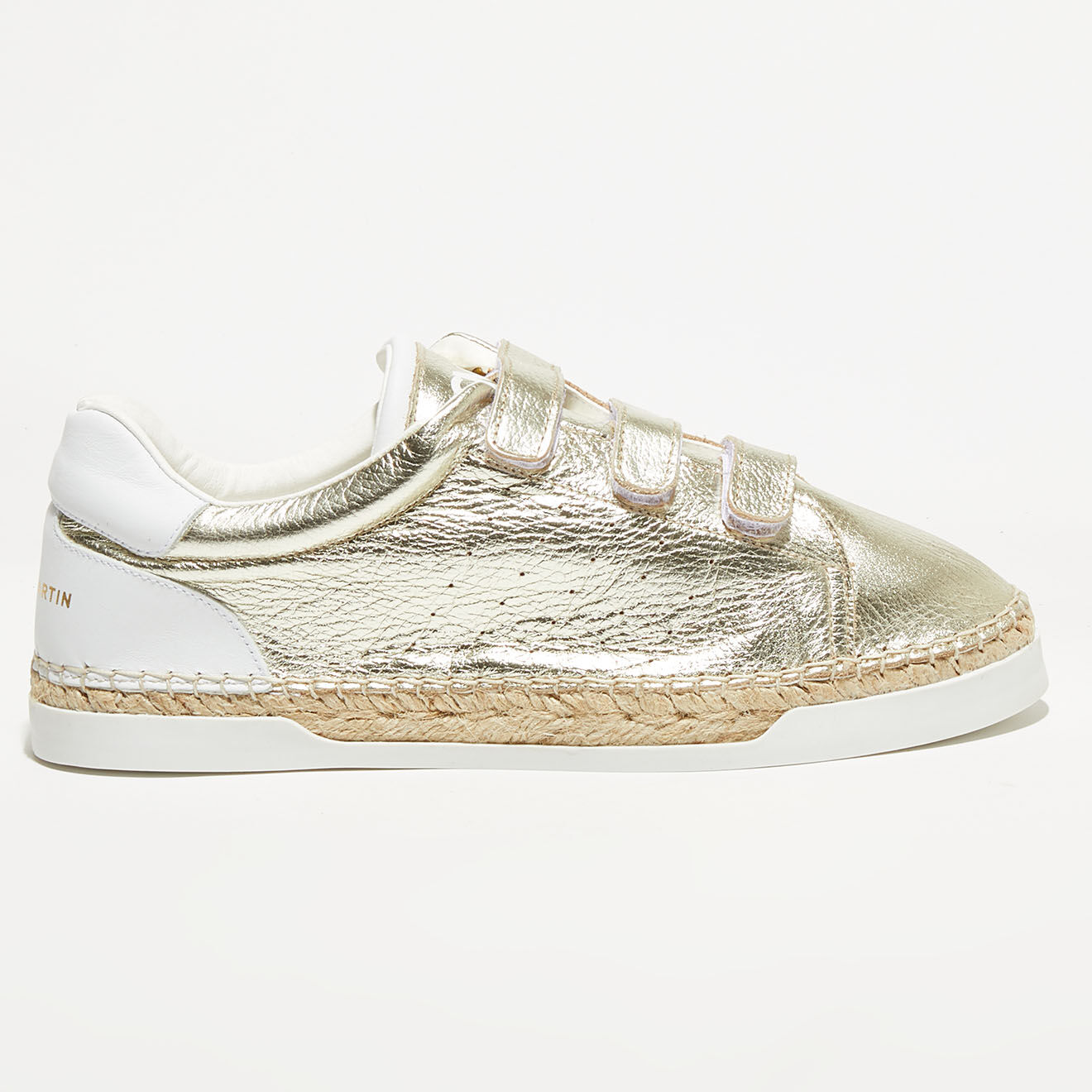 Canal Saint Martin Sneakers en Cuir Wonder dorées