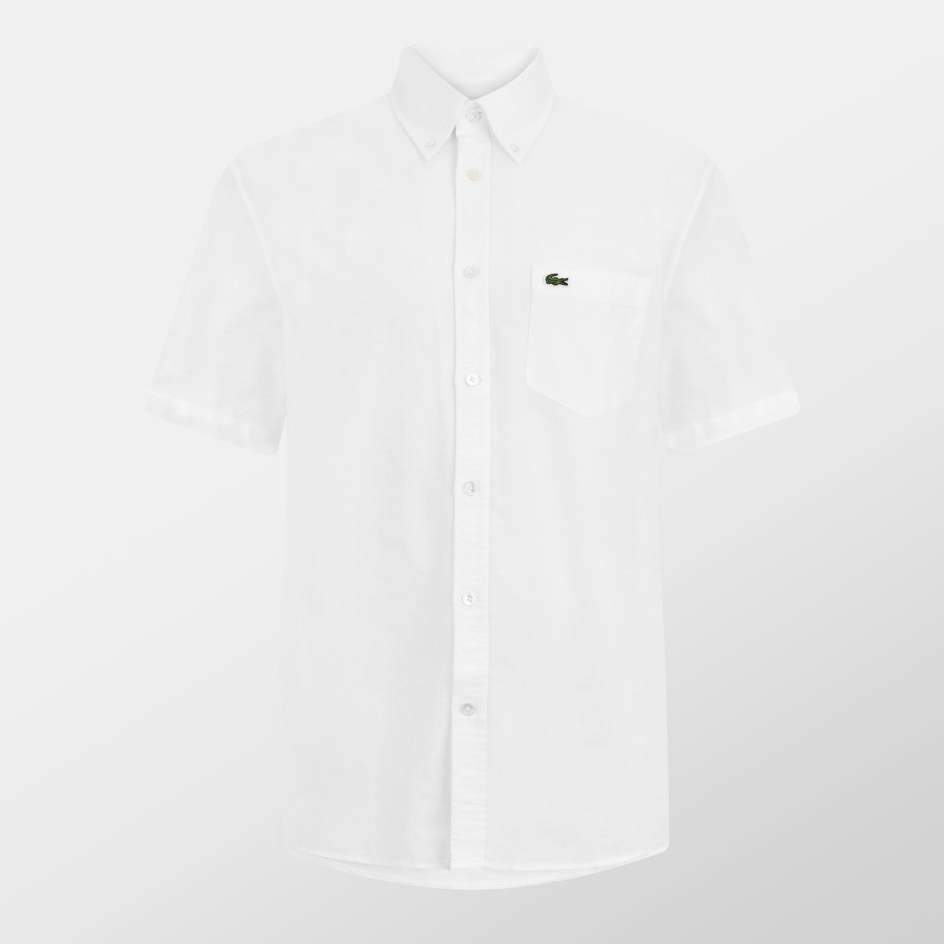 Lacoste Short Sleeve Oxford Shirt Mens